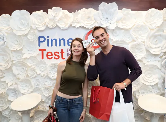 Christy Meyers ve Jeff Meacham, Pinnertest ile