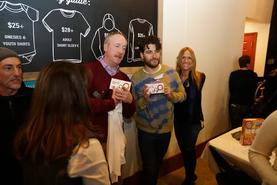 Michael Rapaport ve Adam Pally, Pinnertest ile